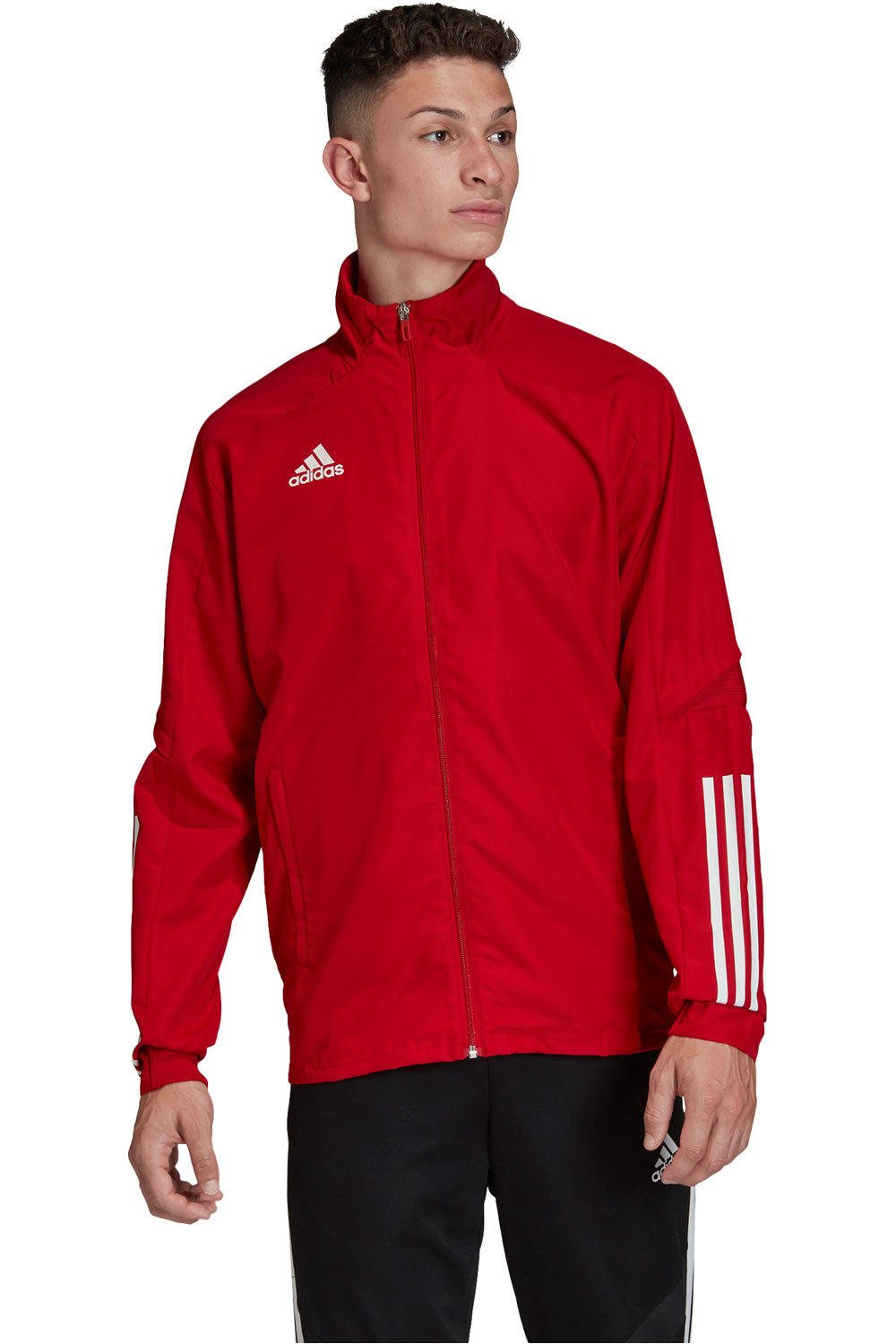 adidas sudadera entrenamiento fútbol CON20 PRE JKT vista frontal