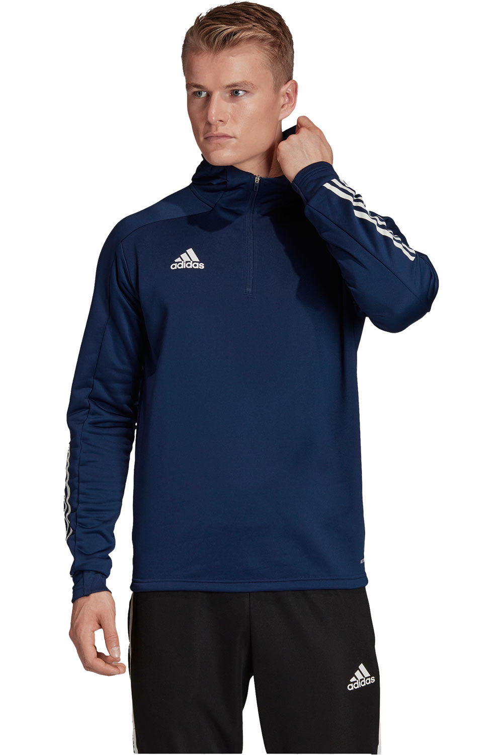 adidas sudadera entrenamiento fútbol CON20 TK HOOD vista frontal