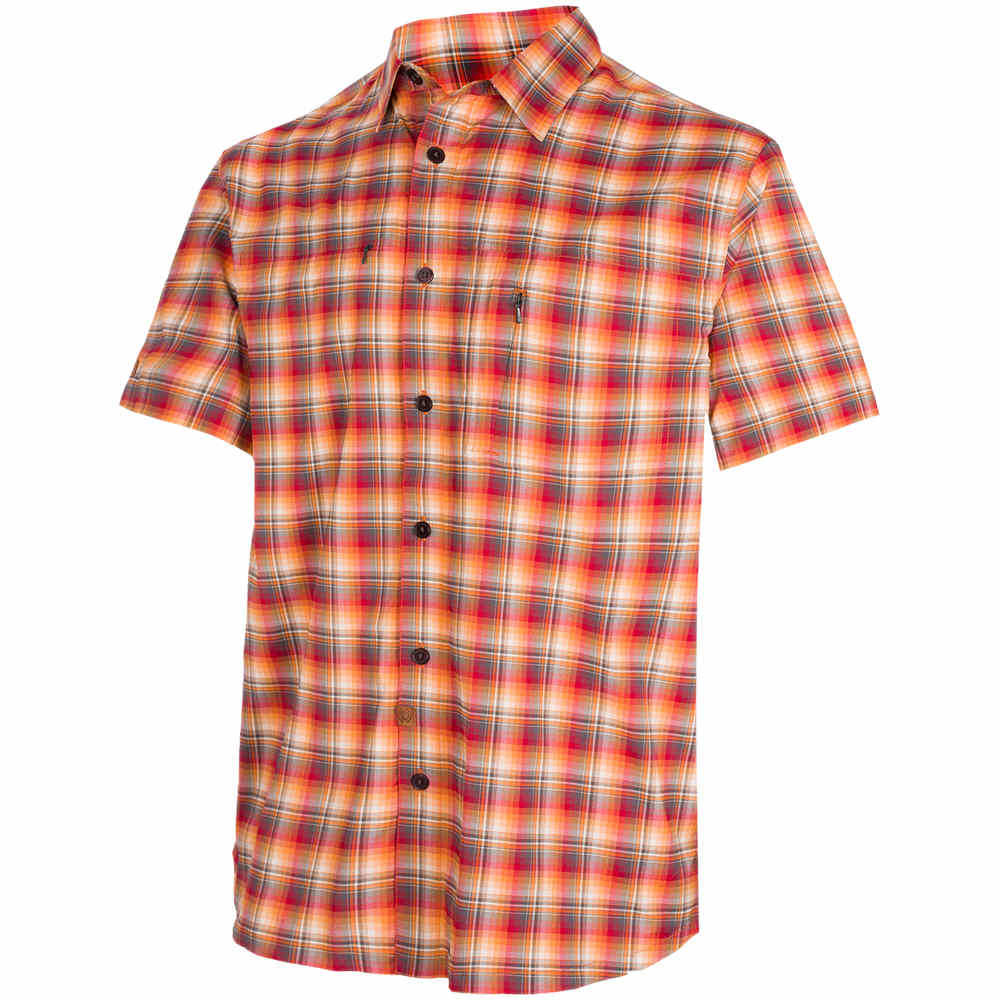 Trango camisa montaña manga corta hombre CAMISA AIGUALLUT vista frontal