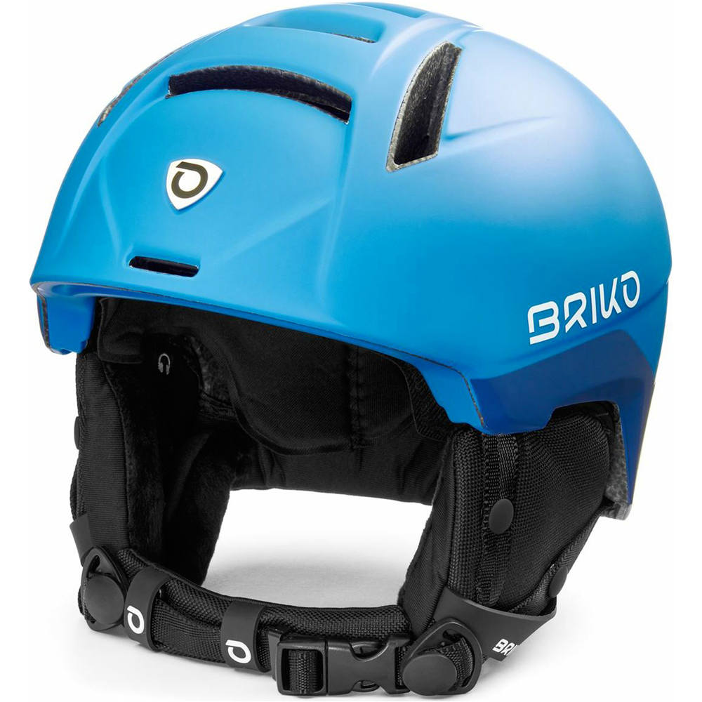 Briko casco esquí CANYON MATTE BLUE vista frontal