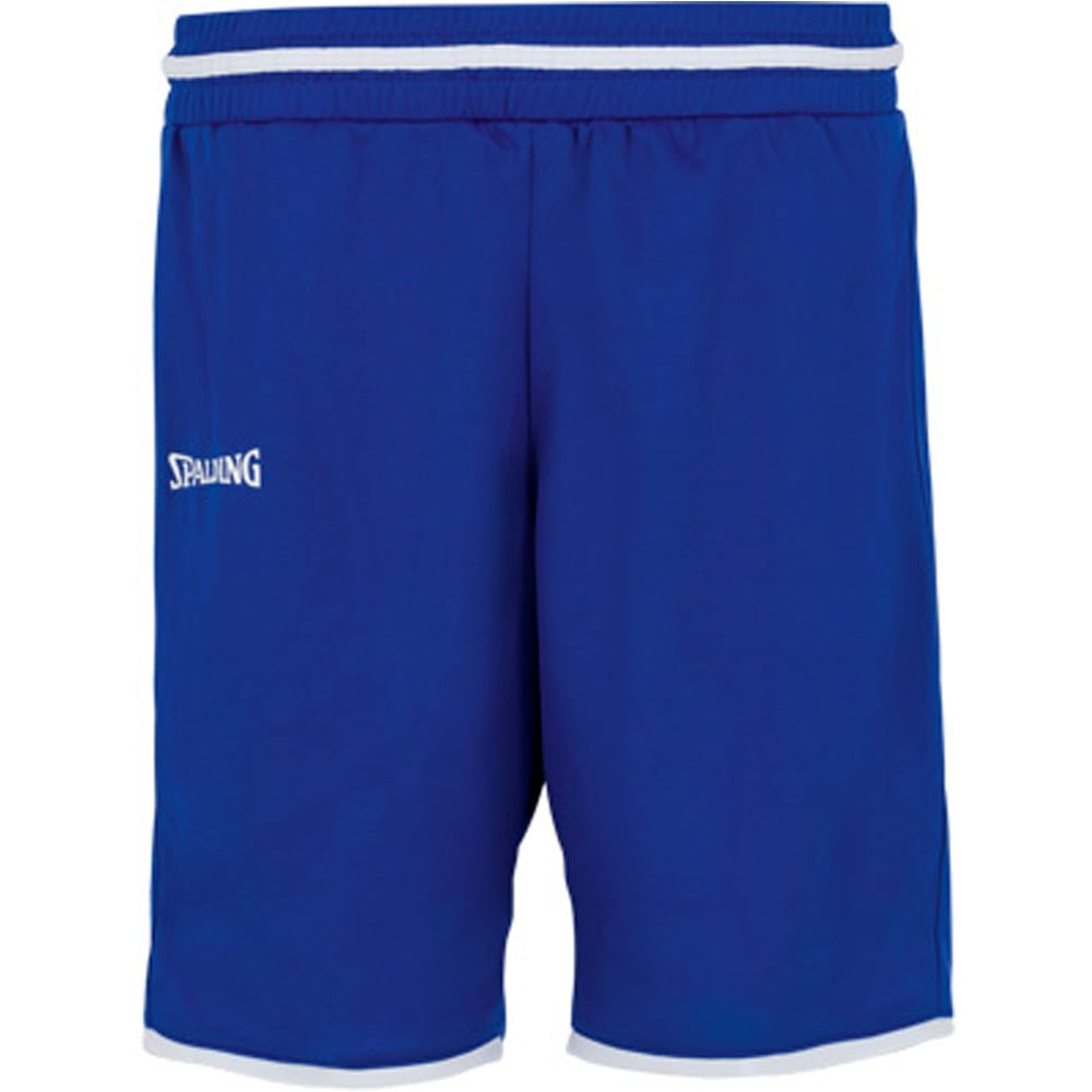 Spalding pantalón baloncesto MOVE SHORTS WOMEN AZBL vista frontal