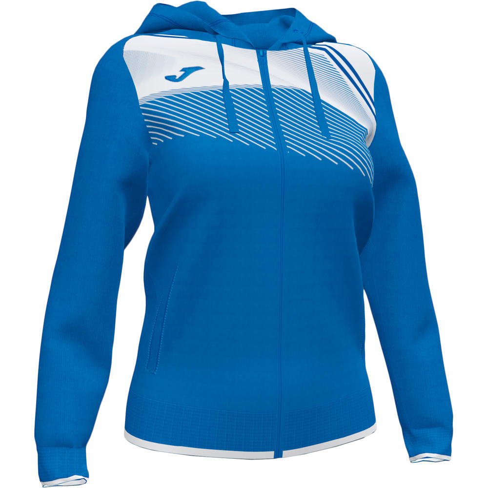 Joma sudaderas deportivas mujer CHAQUETA CAPUCHA SUPERNOVA II vista frontal