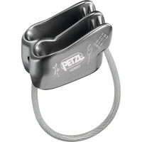 Petzl bloqueador seguridad VERSO ASEGURADOR GRIS vista frontal