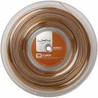 Wilson cordaje tenis ELEMENT 130 200M REEL vista frontal