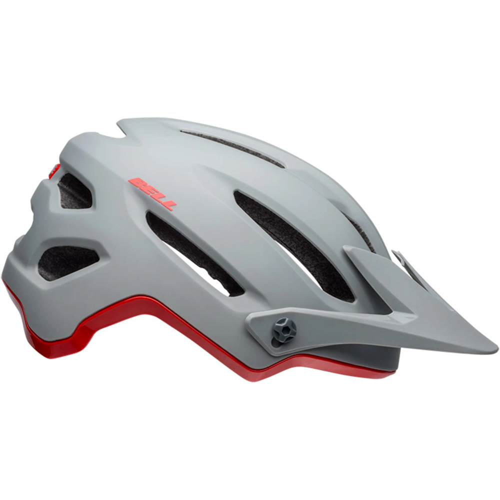 Bell casco bicicleta 4FORTY 2020 GRAY/CRIMSON vista frontal