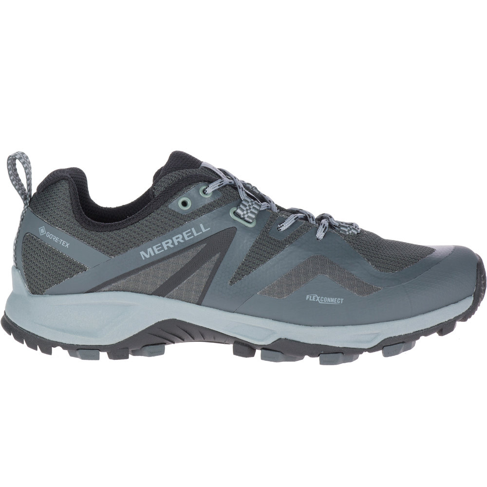 Merrell zapatilla trekking hombre MQM FLEX 2 GTX NEGR lateral exterior