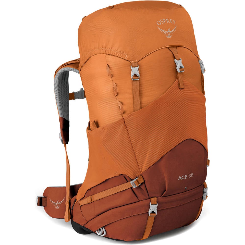 Osprey mochila montaña ACE 38 vista frontal