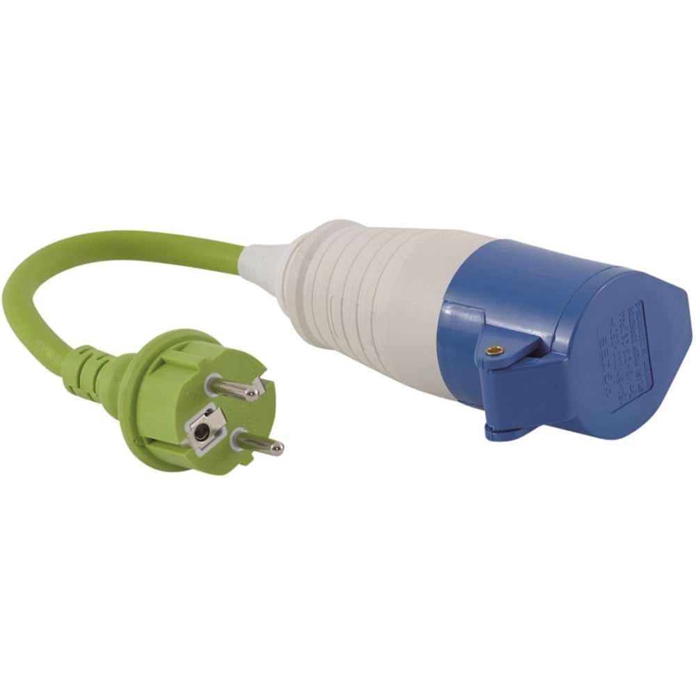 Outwell accesorios tiendas de campaña CONVERSION LEAD PLUG enchufe conversor vista frontal