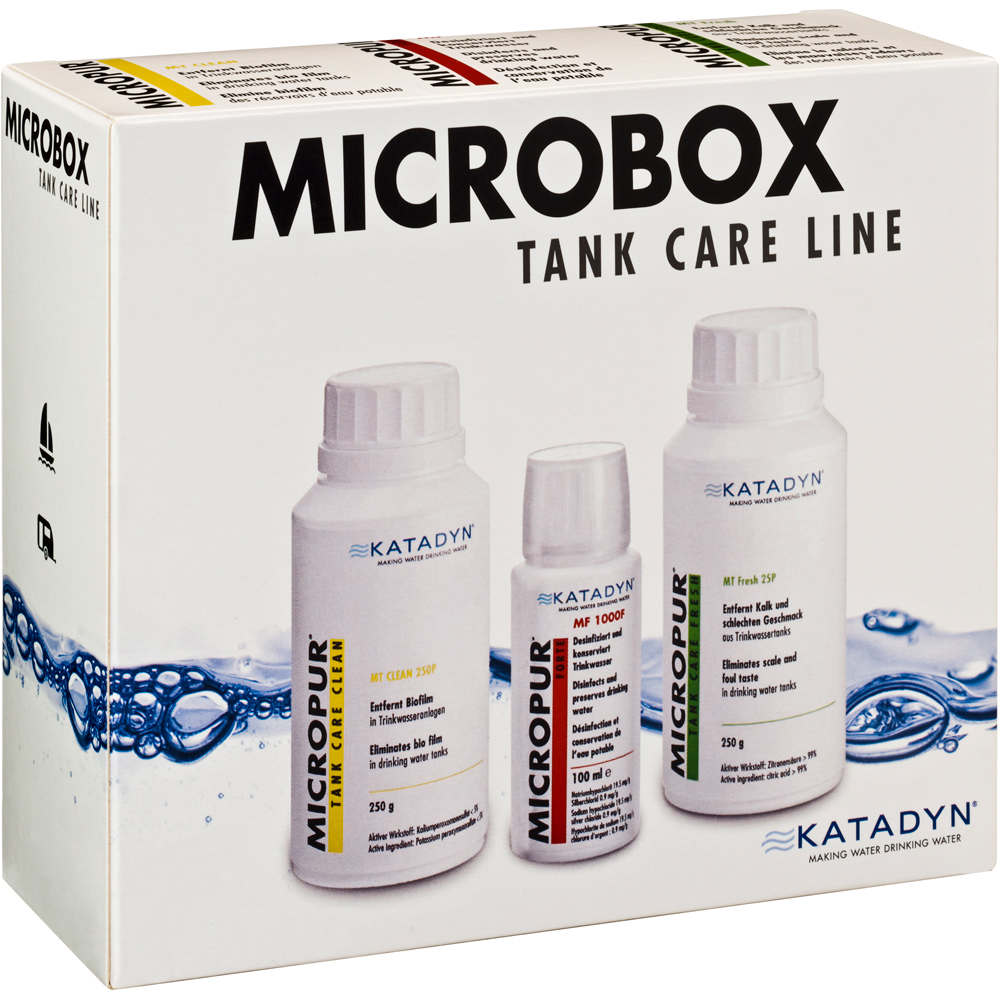 Katadyn varios menaje Micropur Microbox Tankcareline vista frontal