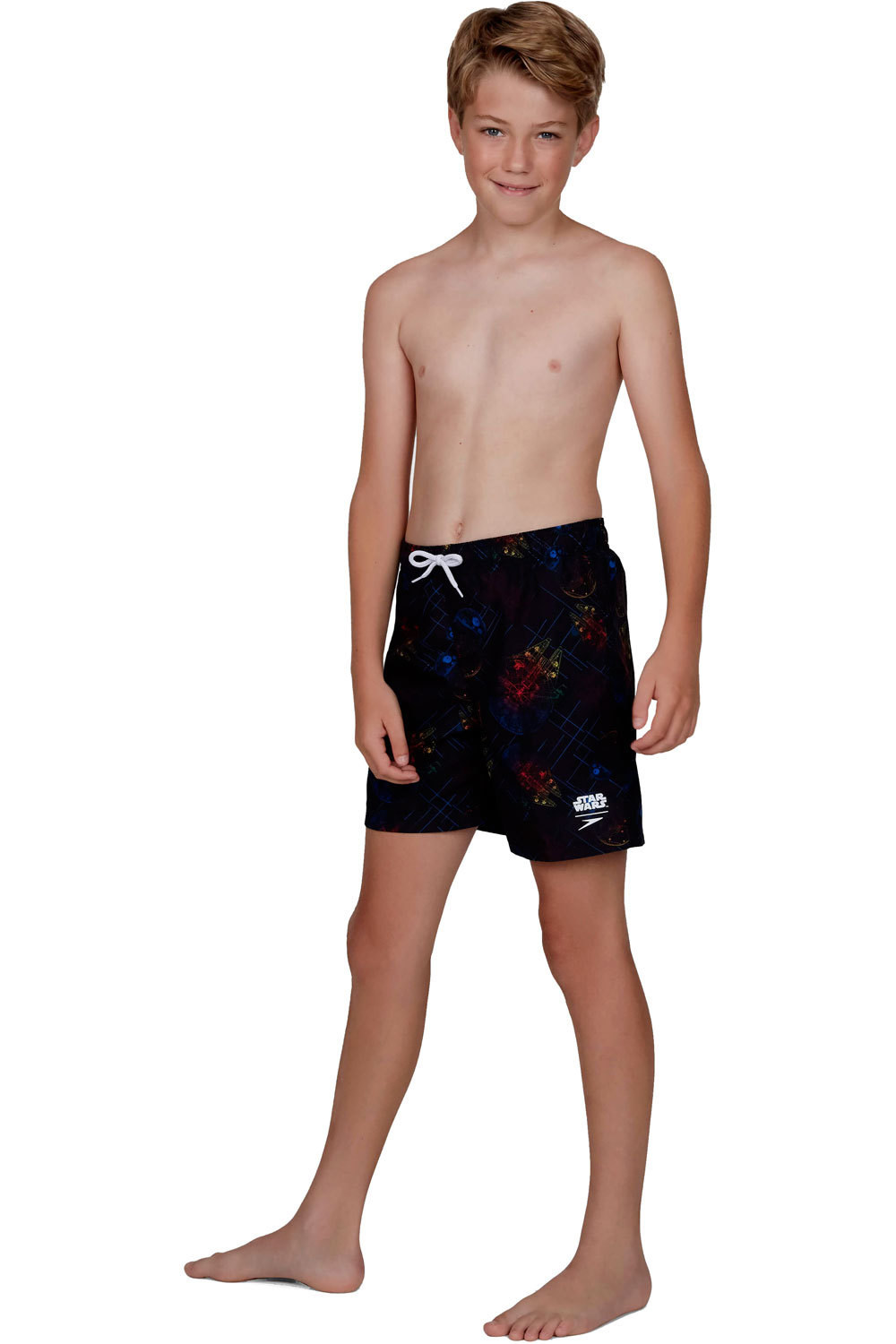 Speedo bañador playa niño Star Wars Allover 15 WS JM vista trasera