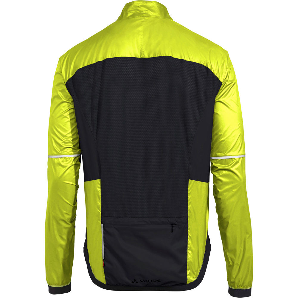 Vaude cortavientos ciclismo hombre Mens Air Pro Jacket vista trasera