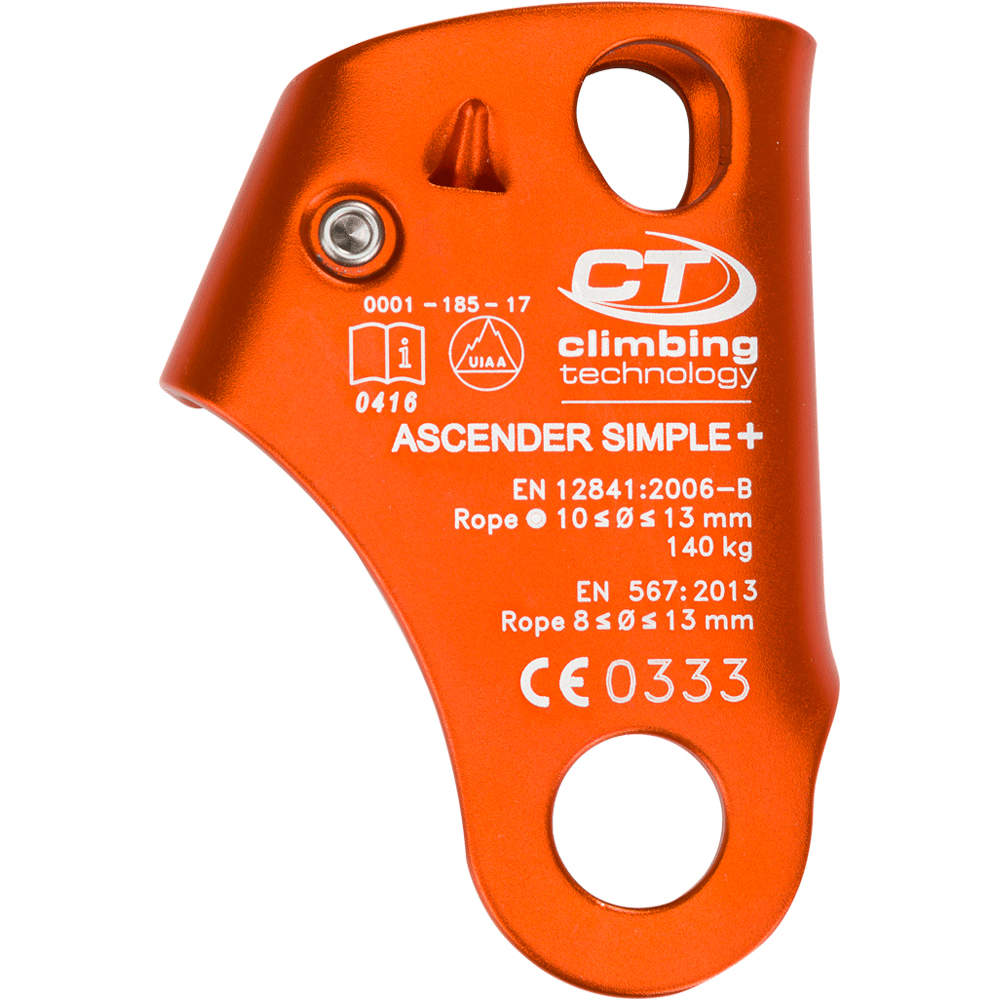 Climbing bloqueador de ascenso Ascender Simple + (Plus) 01