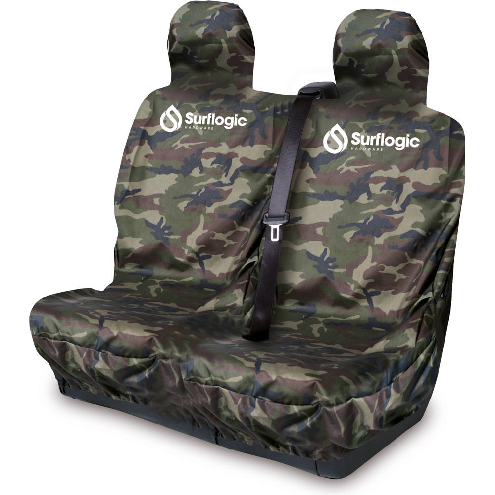 Surflogic varios surf WATERPROOF CAR SEAT COVER DOUBLE CAMO vista frontal