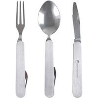 Lifeventure cubiertos montaña Folding Cutlery Set vista frontal