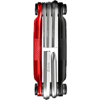 Crank Brothers multiherramienta bicicleta MULTI 5 BLACK & RED vista frontal