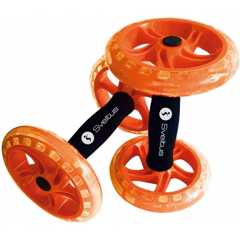 Sveltus varios musculación CORE TRAINING WHEELS vista frontal