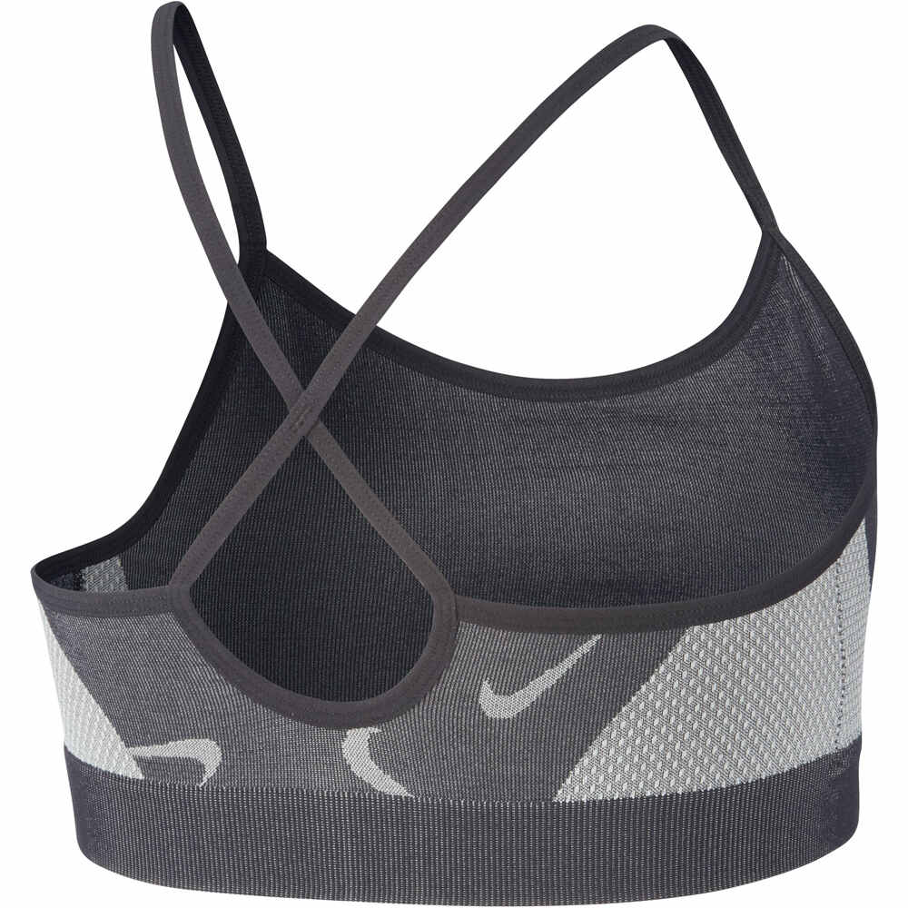 Nike camiseta manga corta niña G NK INDY SEAMLESS BRA 03