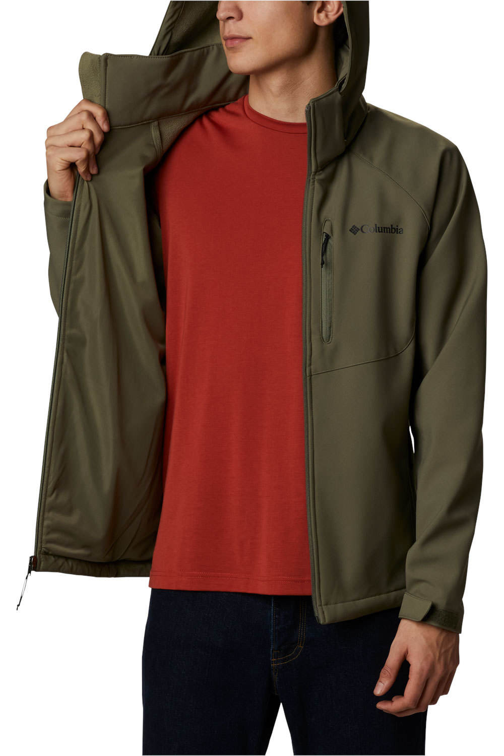 Columbia chaqueta softshell hombre CASCADE RIDGE II SOFTSHELL vista trasera