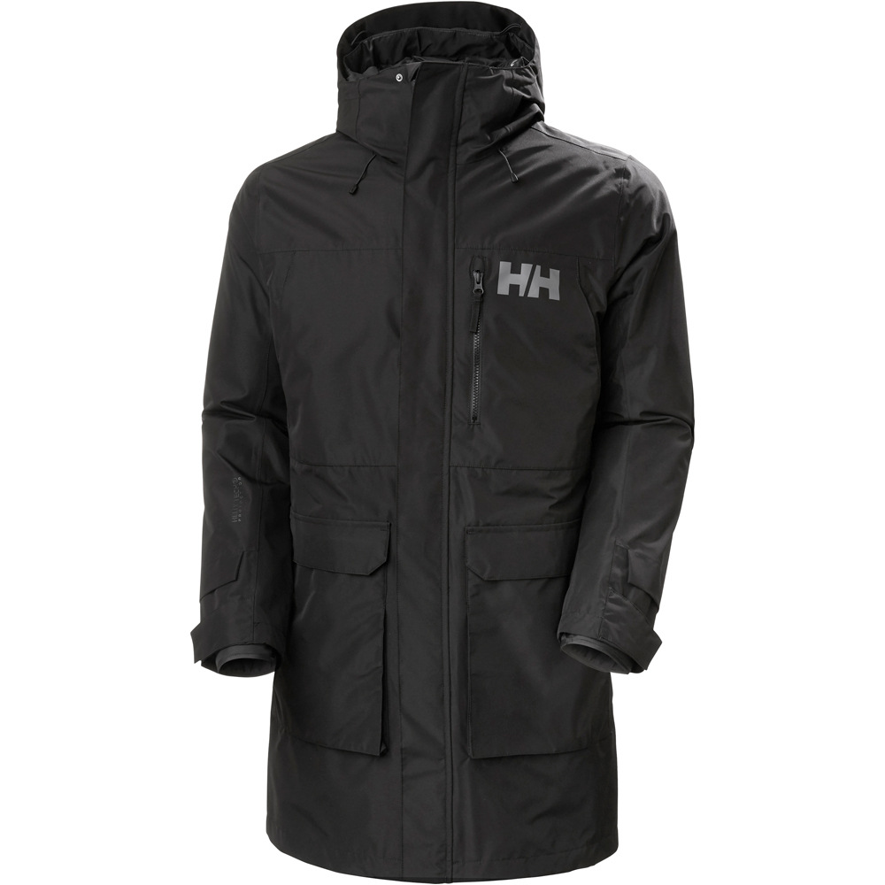 Helly Hansen chaqueta impermeable insulada hombre RIGGING COAT vista frontal