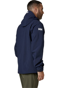 Helly Hansen chaqueta softshell hombre PARAMOUNT HOODED SOFTSHELL JAC vista trasera