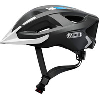 Abus casco bicicleta ADURO 2.0 RACE GREY vista frontal