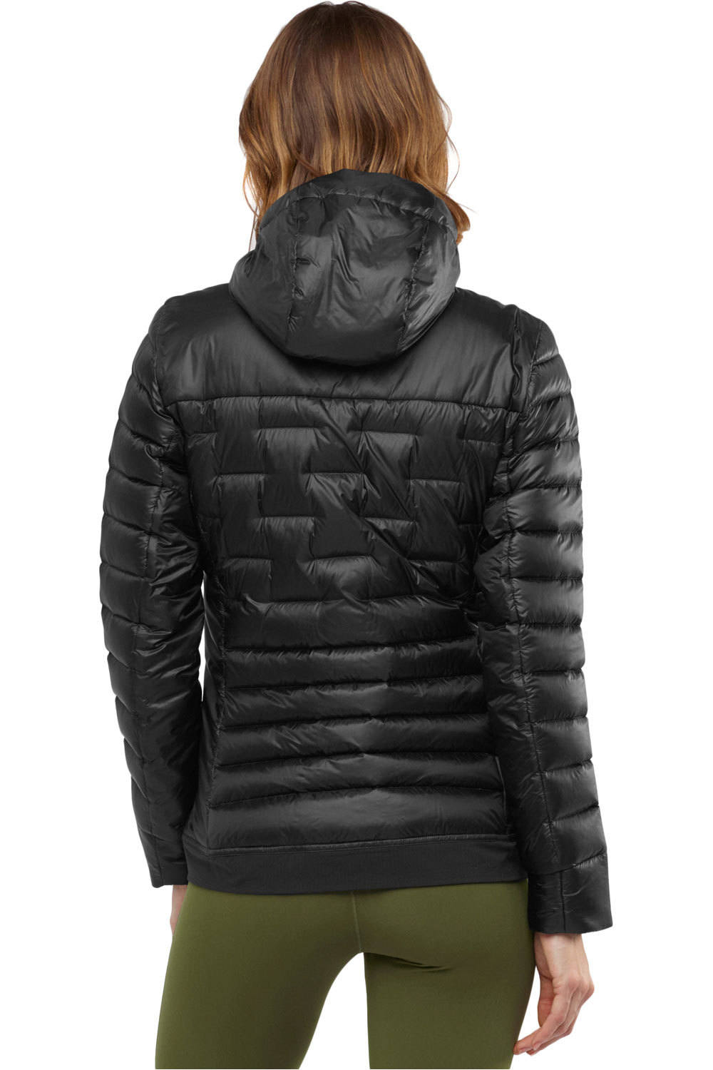 Salomon chaqueta outdoor mujer OUTLINE DOWN HOODIE W vista trasera