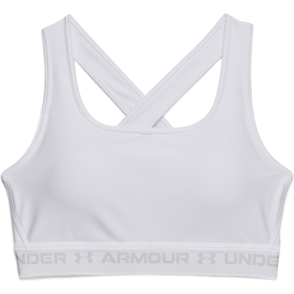 Under Armour sujetadores deportivos UA Crossback Mid Bra vista frontal