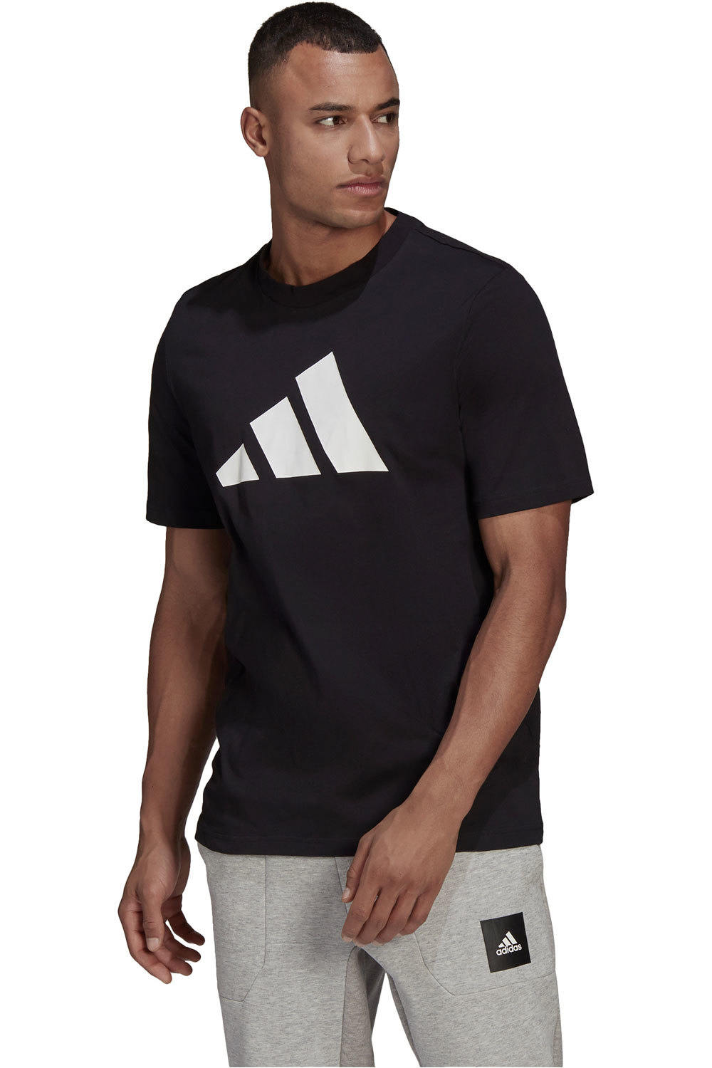 adidas camiseta manga corta hombre M FI Tee BOS A vista frontal