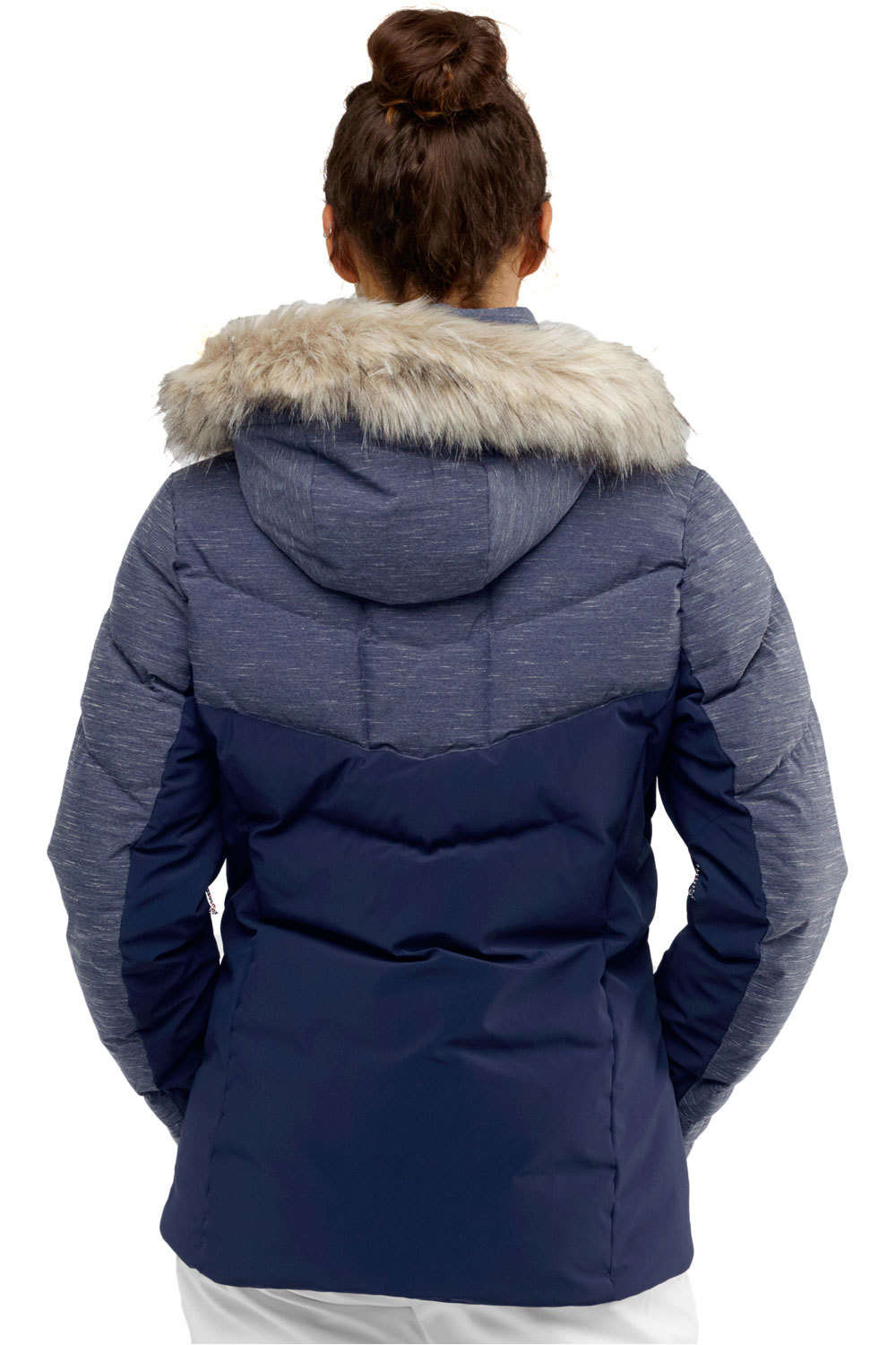 Salomon chaqueta esquí mujer WARM AMBITION JACKET W vista trasera