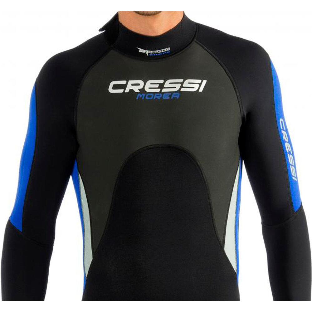 Cressi Sub Neopreno Largo MOREA UOMO 3mm NE vista detalle