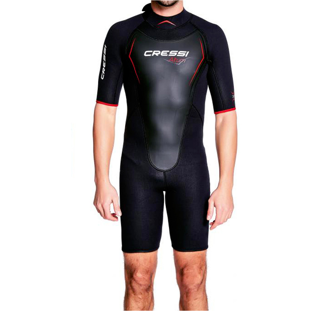 Cressi Sub traje de neopreno corto ALTUM UOMO 3mm vista frontal