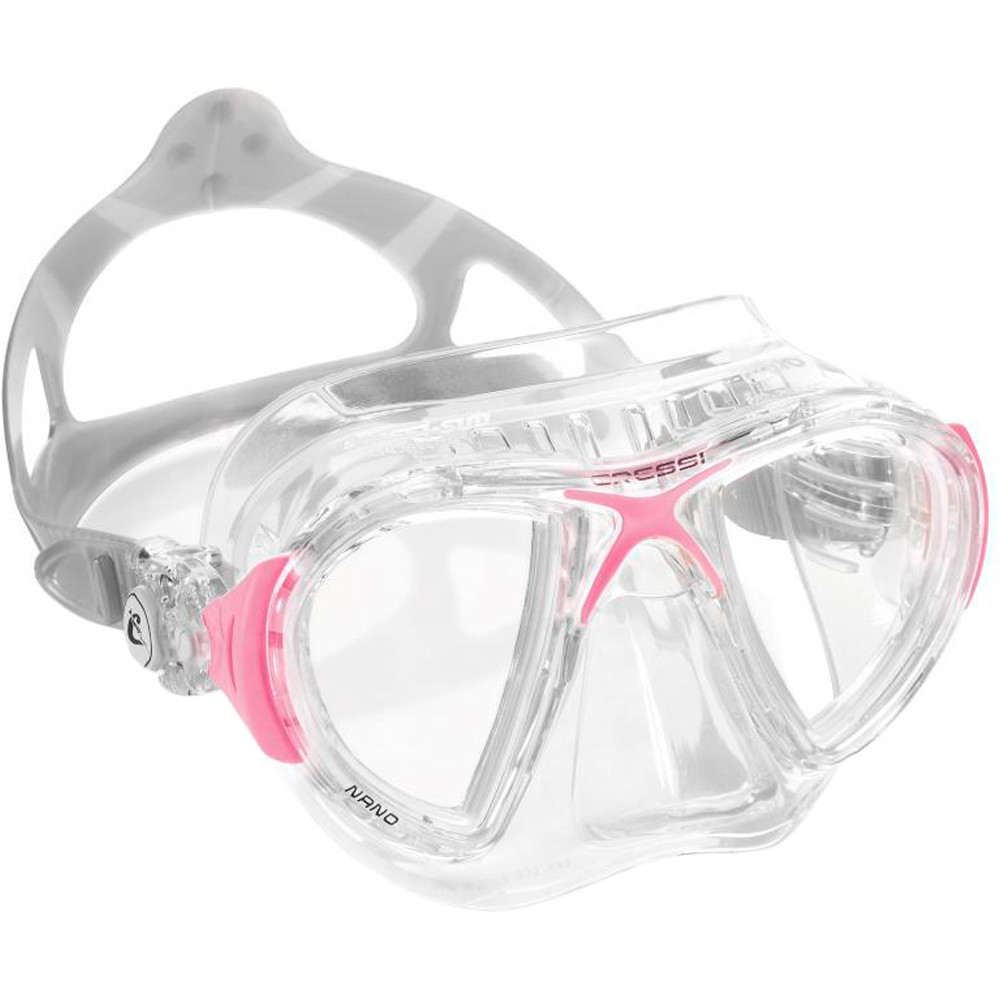 Cressi Sub gafas snorkel NANO CRYSTAL RS vista frontal
