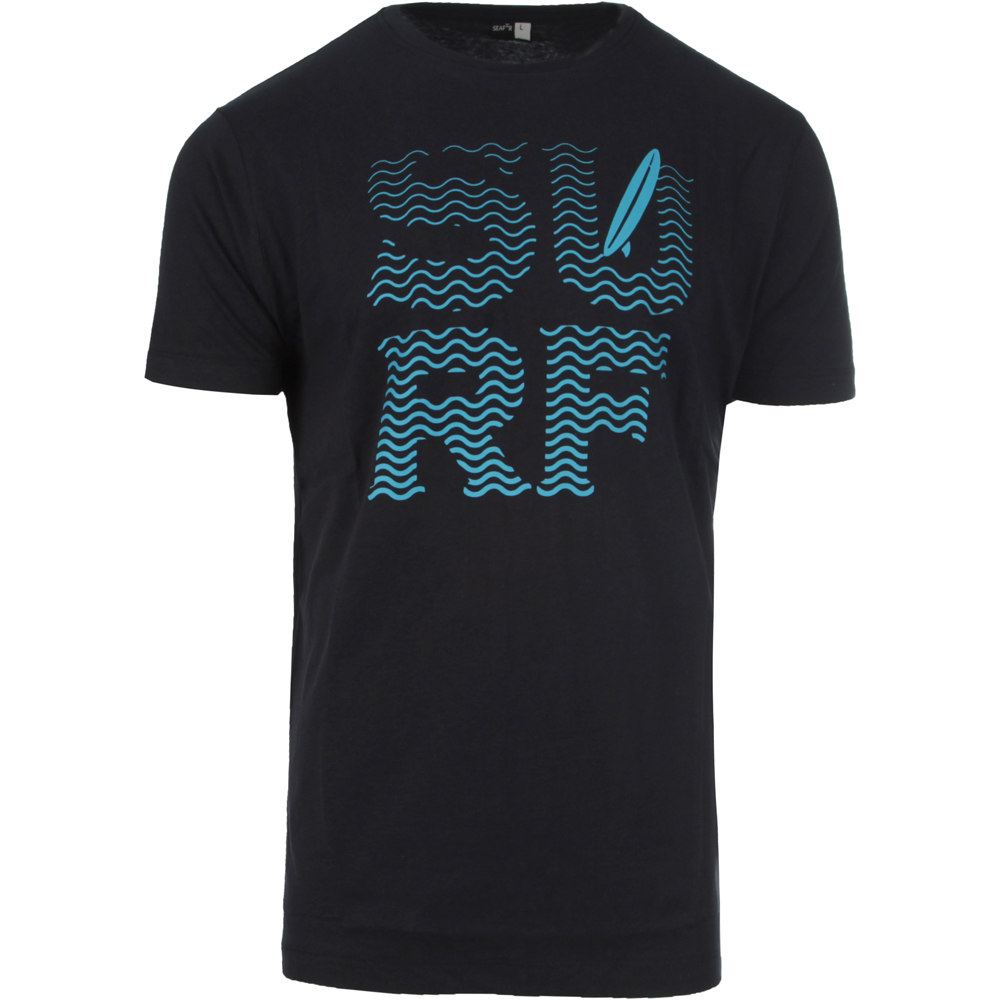 Seafor camiseta manga corta hombre SURF vista frontal