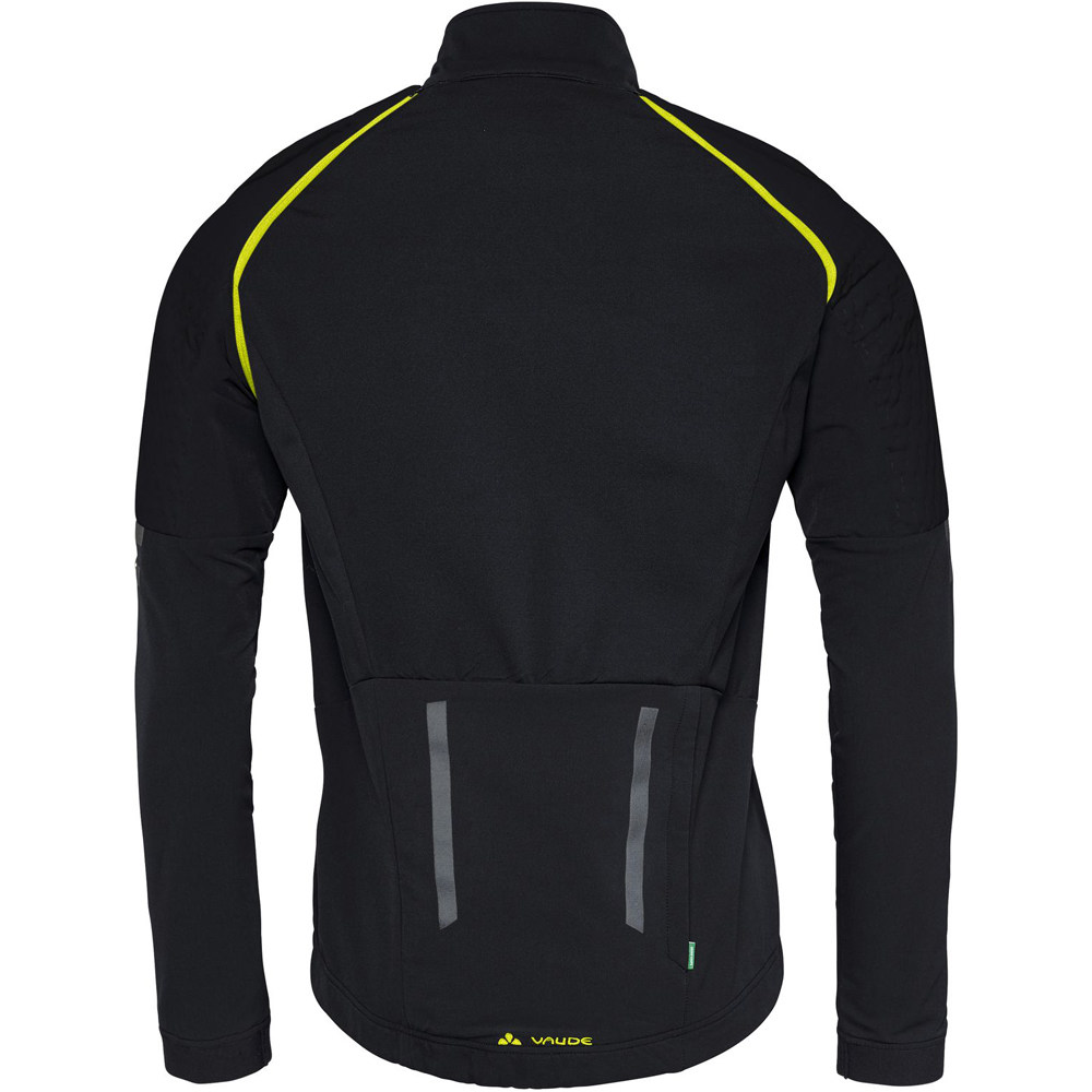 Vaude cortavientos ciclismo hombre Mens Pro Insulation ZO Jacket vista trasera