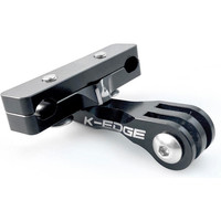 K-Edge soporte manillar cámara video K-EDGE GO BIG Saddle Rail Mount vista frontal