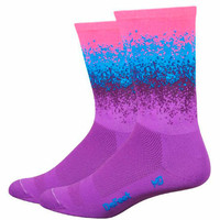 Defeet calcetines ciclismo Barnstormer 6 Ombre vista frontal