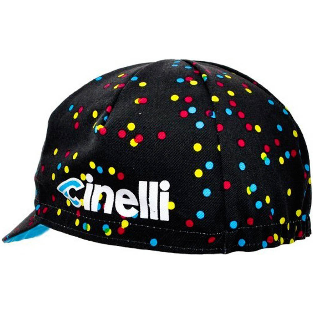 Cinelli gorras ciclismo CALEIDO DOTS CAP vista detalle