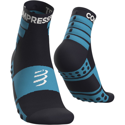 Compressport Calcetines - No Show - blanco/azul