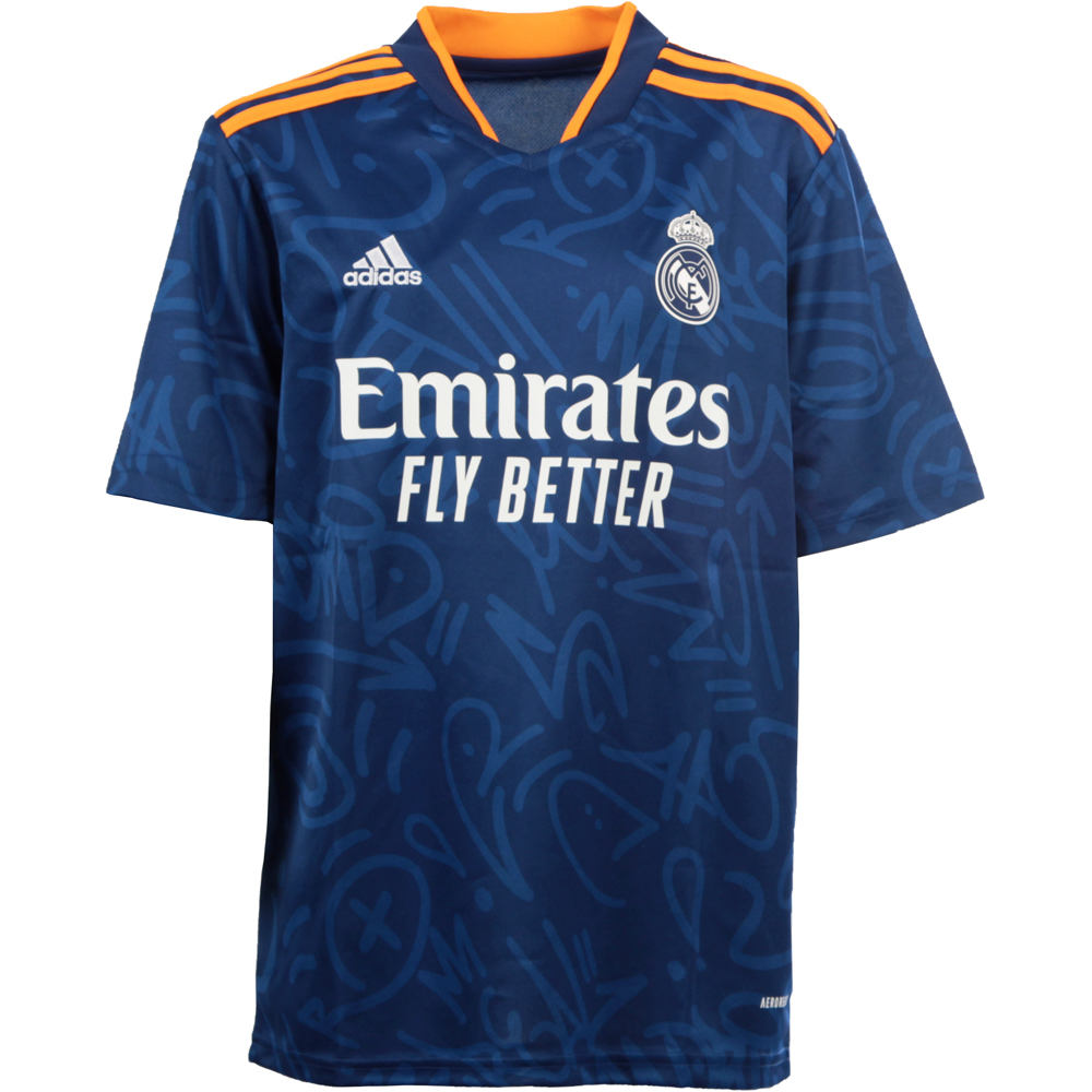 Camiseta de fútbol oficiales niño r.madrid 22 a jsy y mn