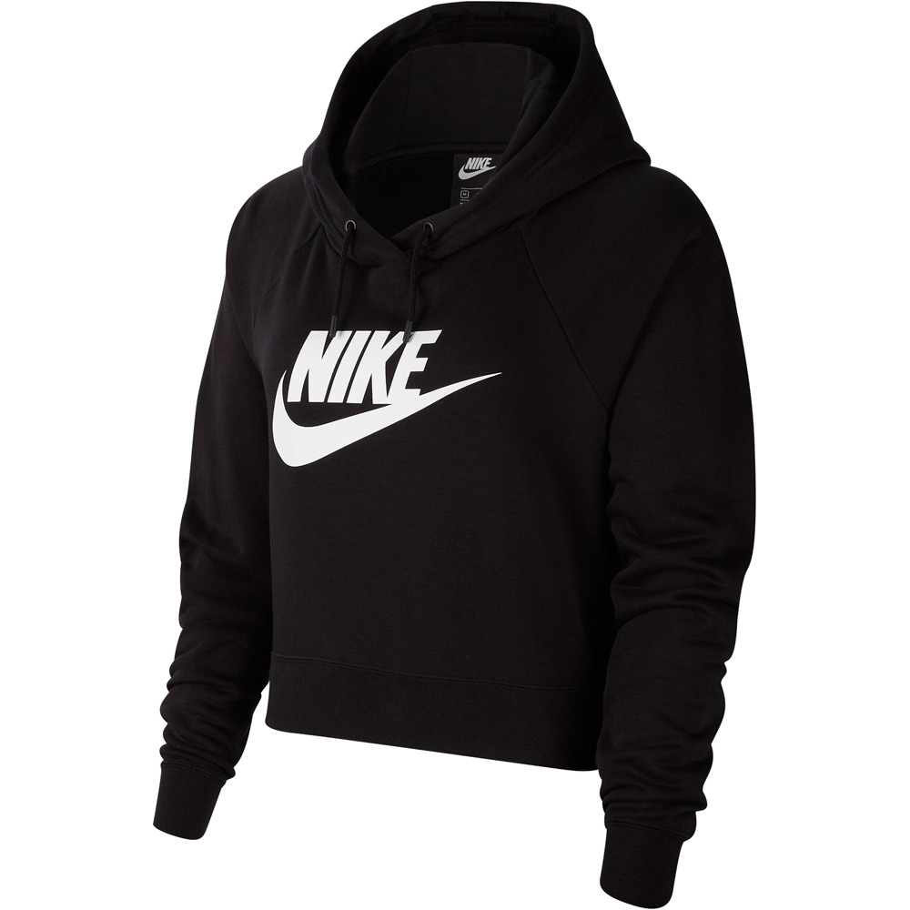 Nike Sportswear Club - Negro - Sudadera Capucha Mujer