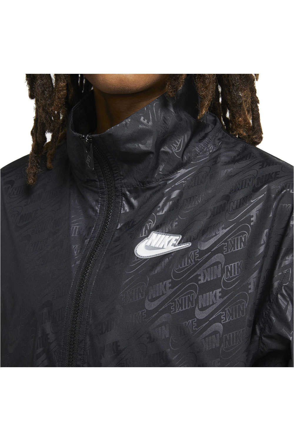 Nike chaquetas mujer W NSW WVN GX JKT FTRA vista detalle