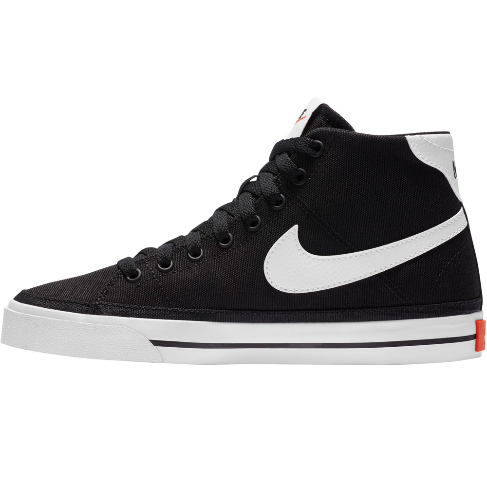 Nike Zapatilla Urbana Mujer Court Legacy Canvas negro