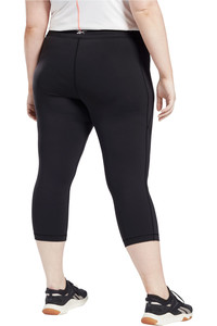 Reebok mallas piratas fitness mujer TS LUX 3/4 TIGHT IN vista trasera