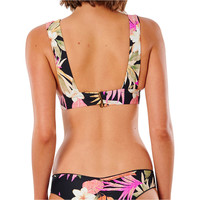 Rip Curl parte de arriba bikini NORTH SHORE DEEP V TOP vista detalle