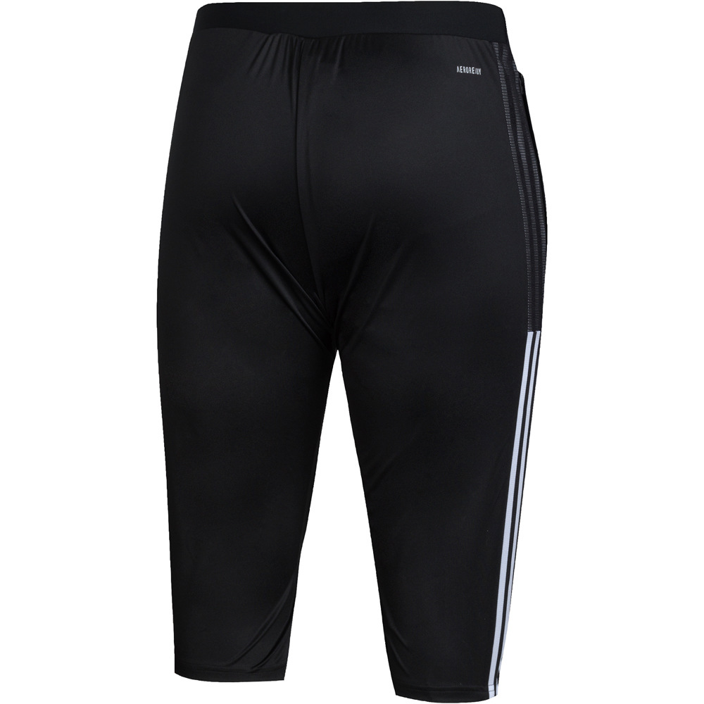 adidas pantalones cortos futbol 3/4 Tiro 21 vista trasera