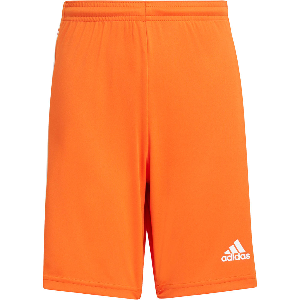 adidas pantalones cortos futbol niño Squadra 21 vista frontal