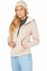 Rip Curl chaquetas mujer HOOD SHERPA POLAR FLEECE vista frontal