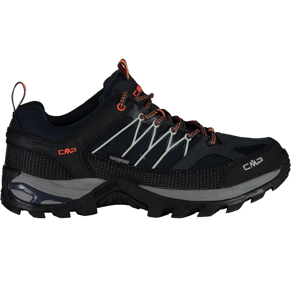 Cmp zapatilla trekking hombre RIGEL LOW TREKKING SHOE WP lateral exterior