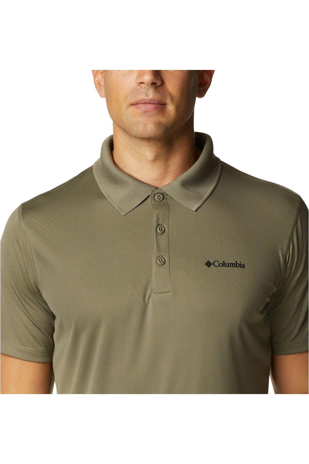 Columbia camiseta montaña manga corta hombre Zero Rules  Polo Shirt vista frontal