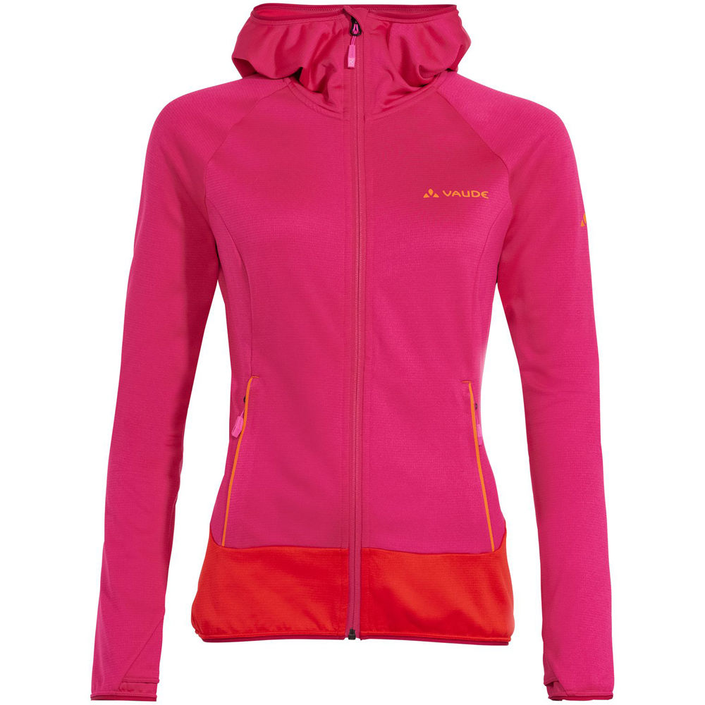 Vaude forro polar mujer Womens Tekoa Fleece Jacket II vista detalle